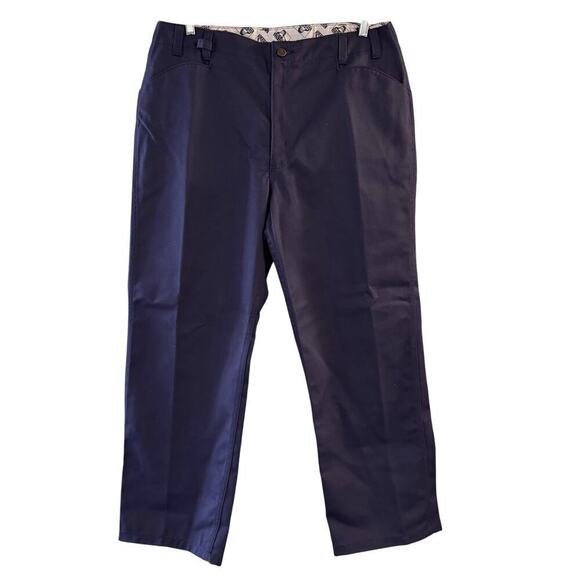 NWT Ben Davis Deadstock Men’s Classic Fit Canvas Chino Utility Pant Blue Size 38 - Picture 1 of 8